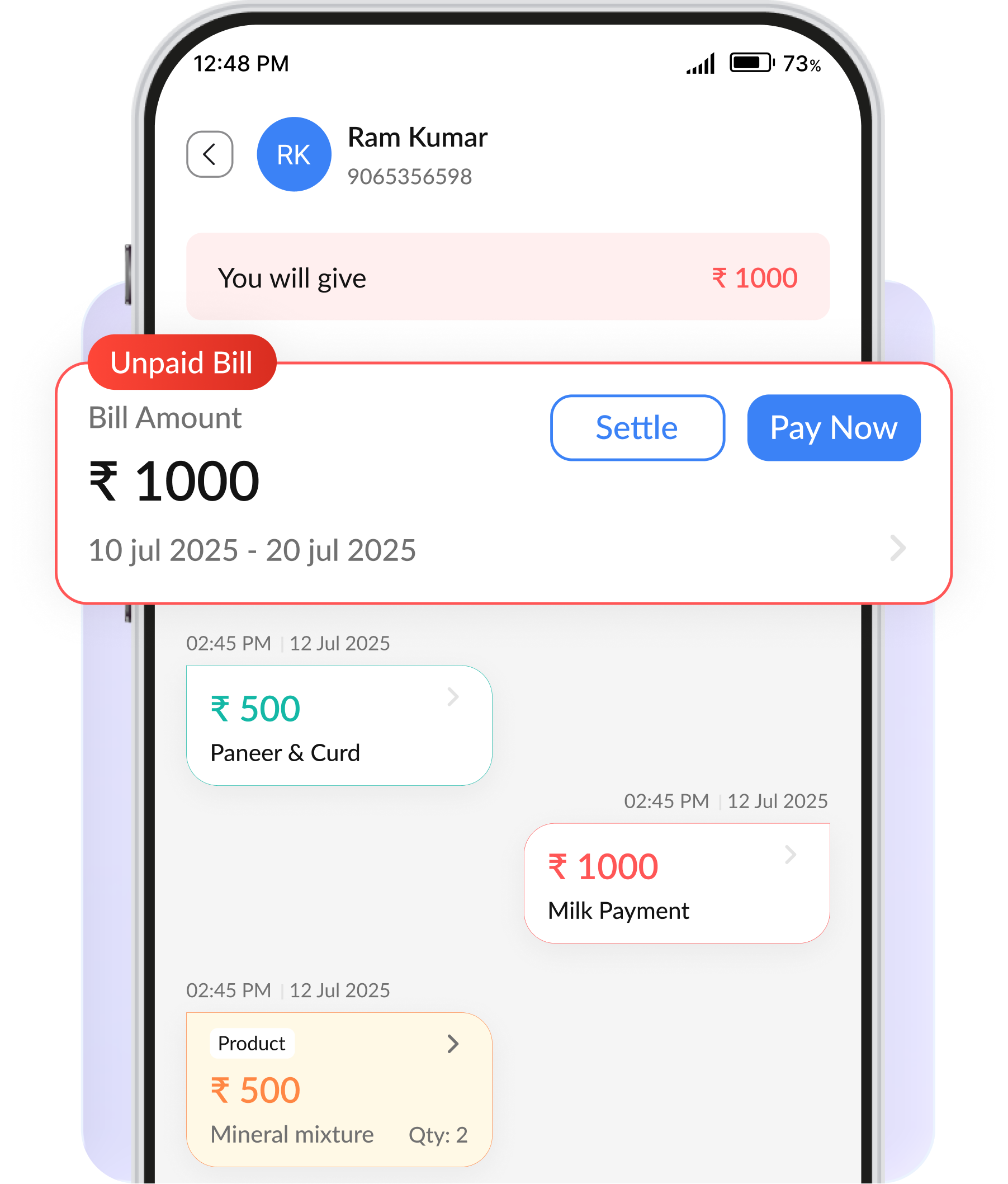 Hamari Dairy App Preview