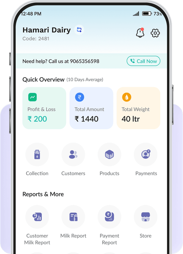 Hamari Dairy App Preview